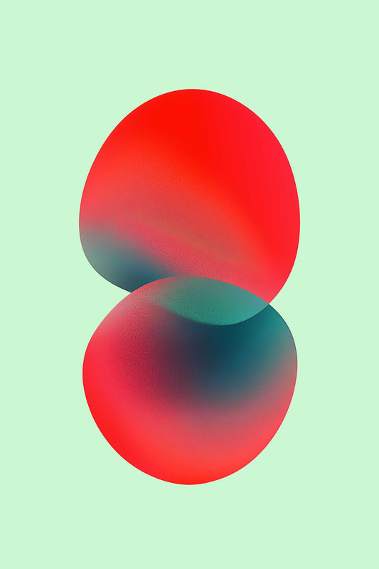 Abstract blue verde 2