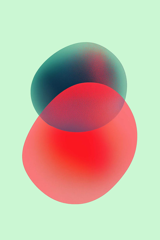 Abstract blue verde 3